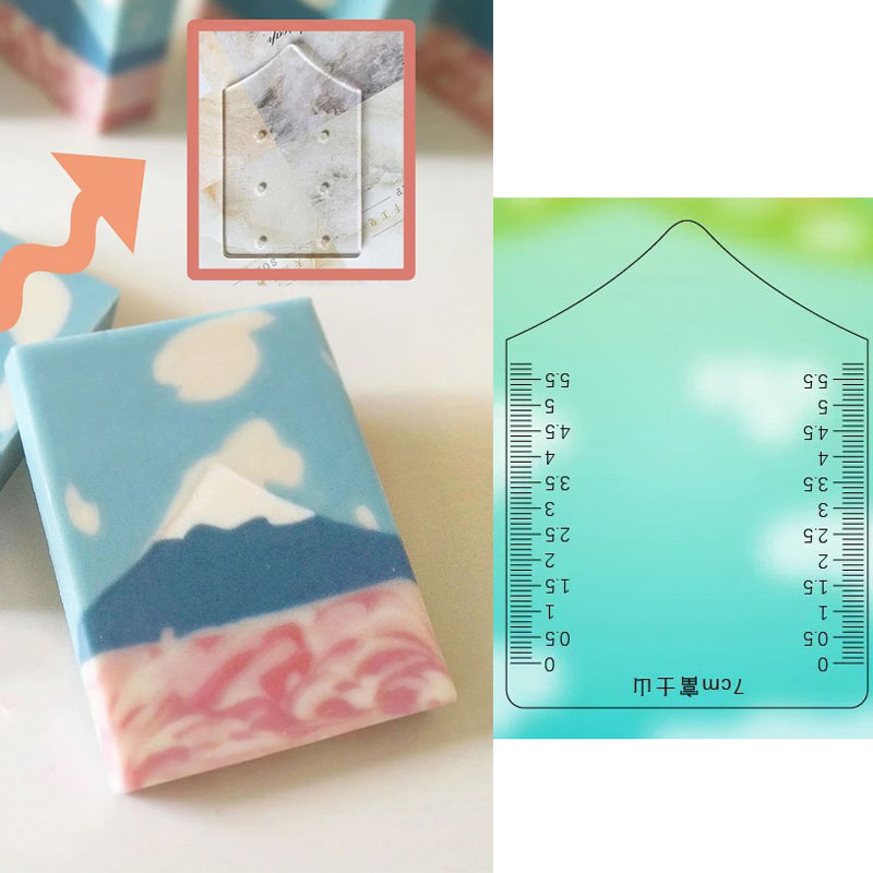 Soap Making Hobby - Handmade Sabão frio Tool Kit, Moutain