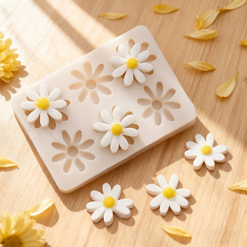 Soap Making Kits - Molde de Silicone 3D Margarida e