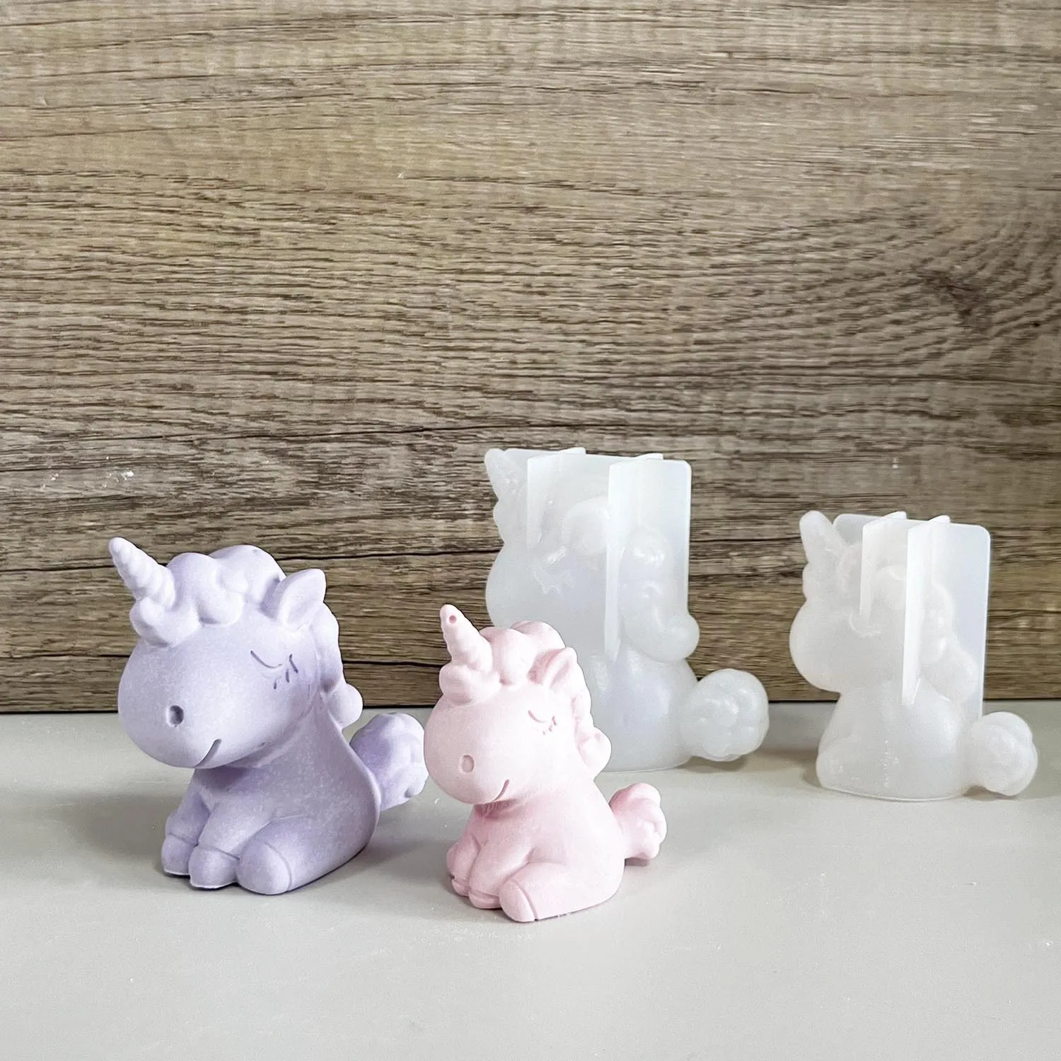 Soap Making Instructions - 3d geométrico silicone unicórnio gato veado