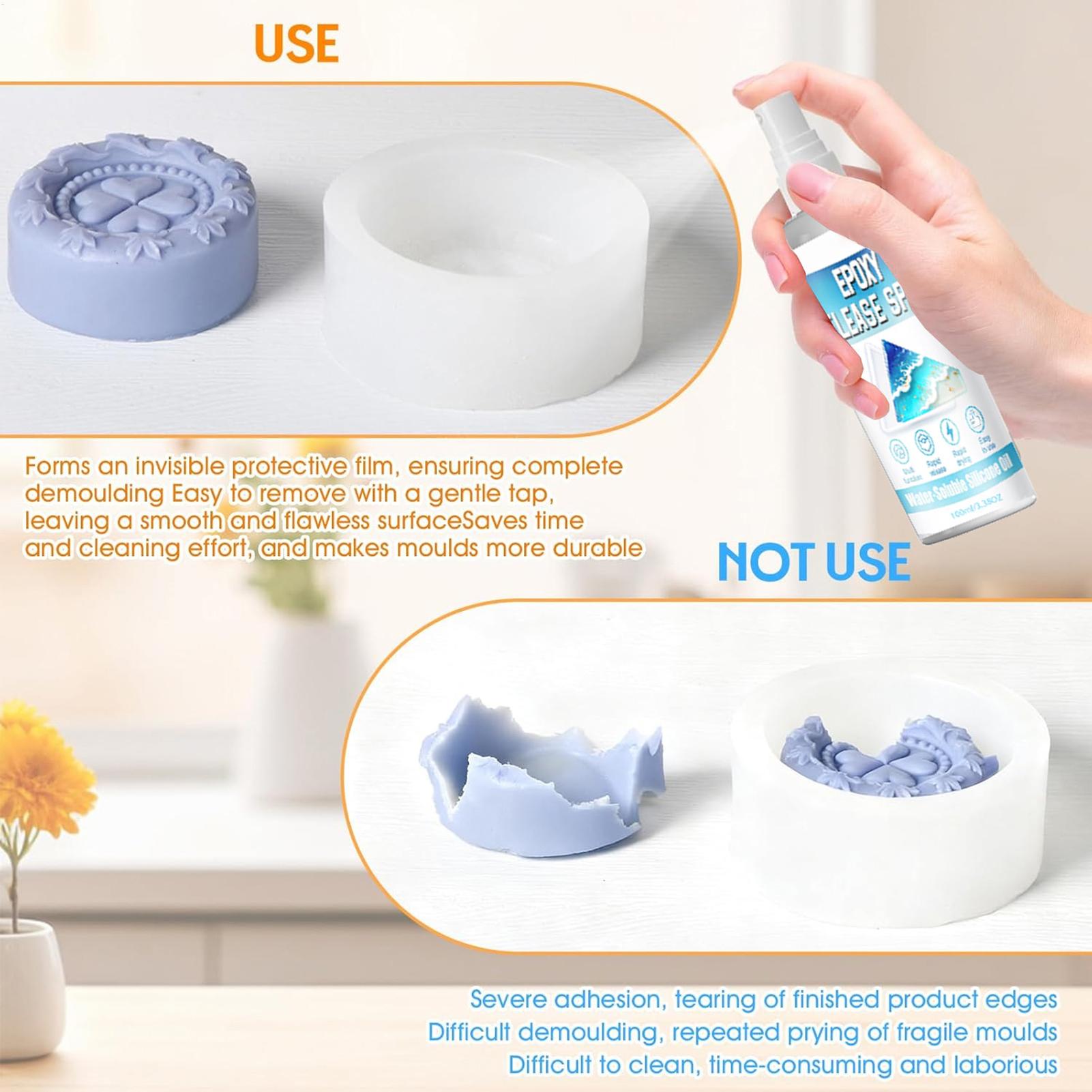 Spray Desmoldante de Silicone  - Soap Making Kits avaliação e preço