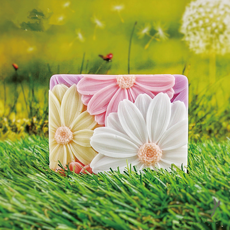 Mais novo!! 3d elegante girass - Soap Making Instructions avaliação e preço