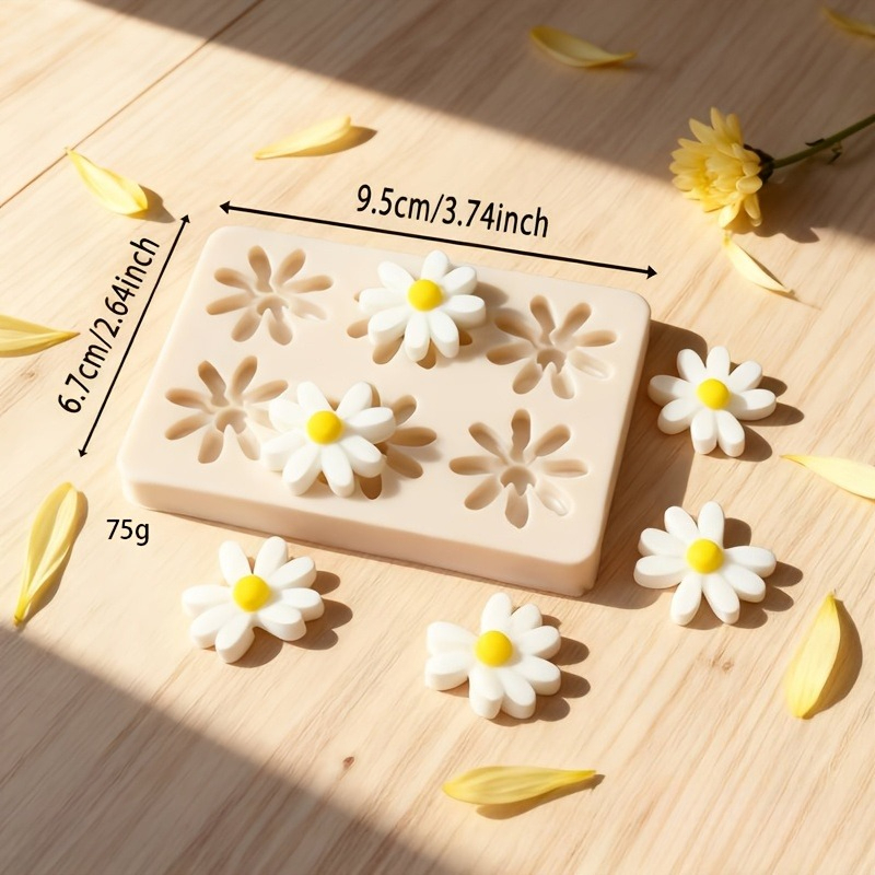Molde de Silicone 3D Margarida - Soap Making Kits avaliação e preço