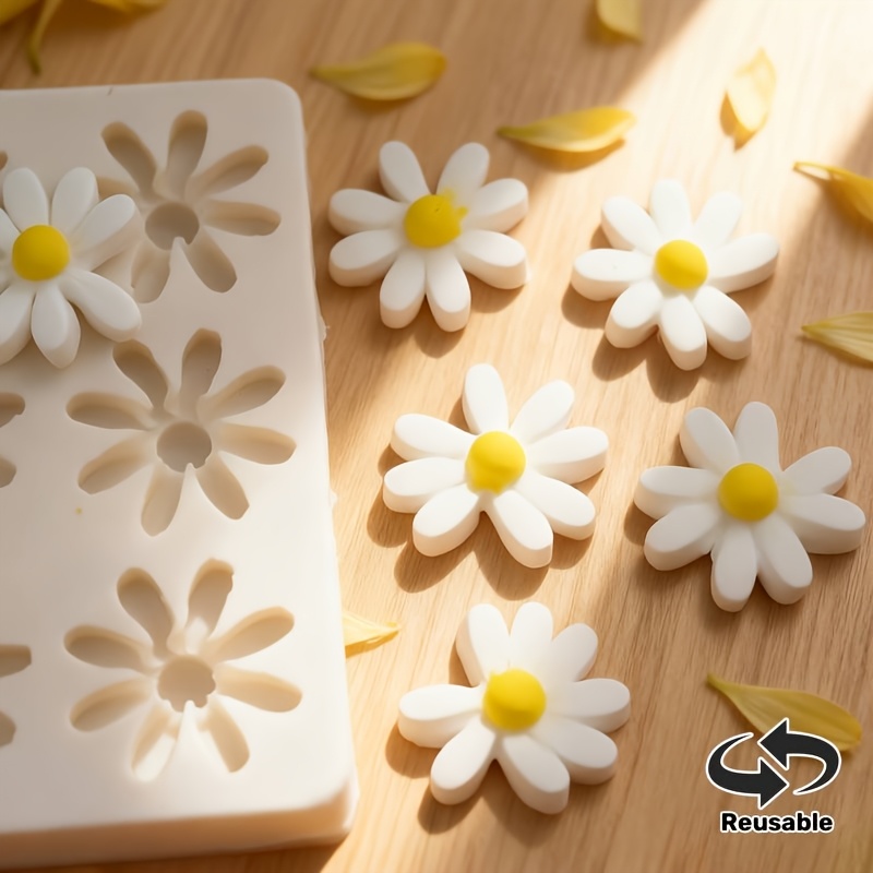 Molde de Silicone 3D Margarida - Soap Making Kits avaliação e preço