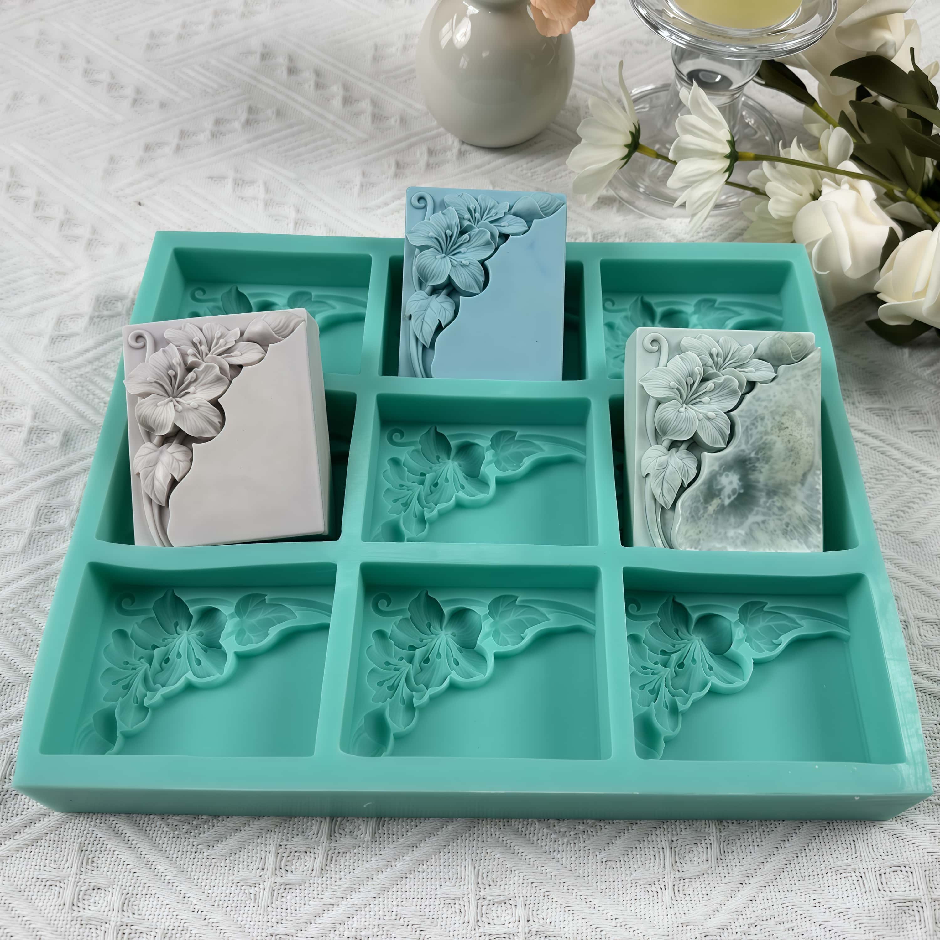 Molde de sabão flor de tungstê - Soap Making Instructions avaliação e preço