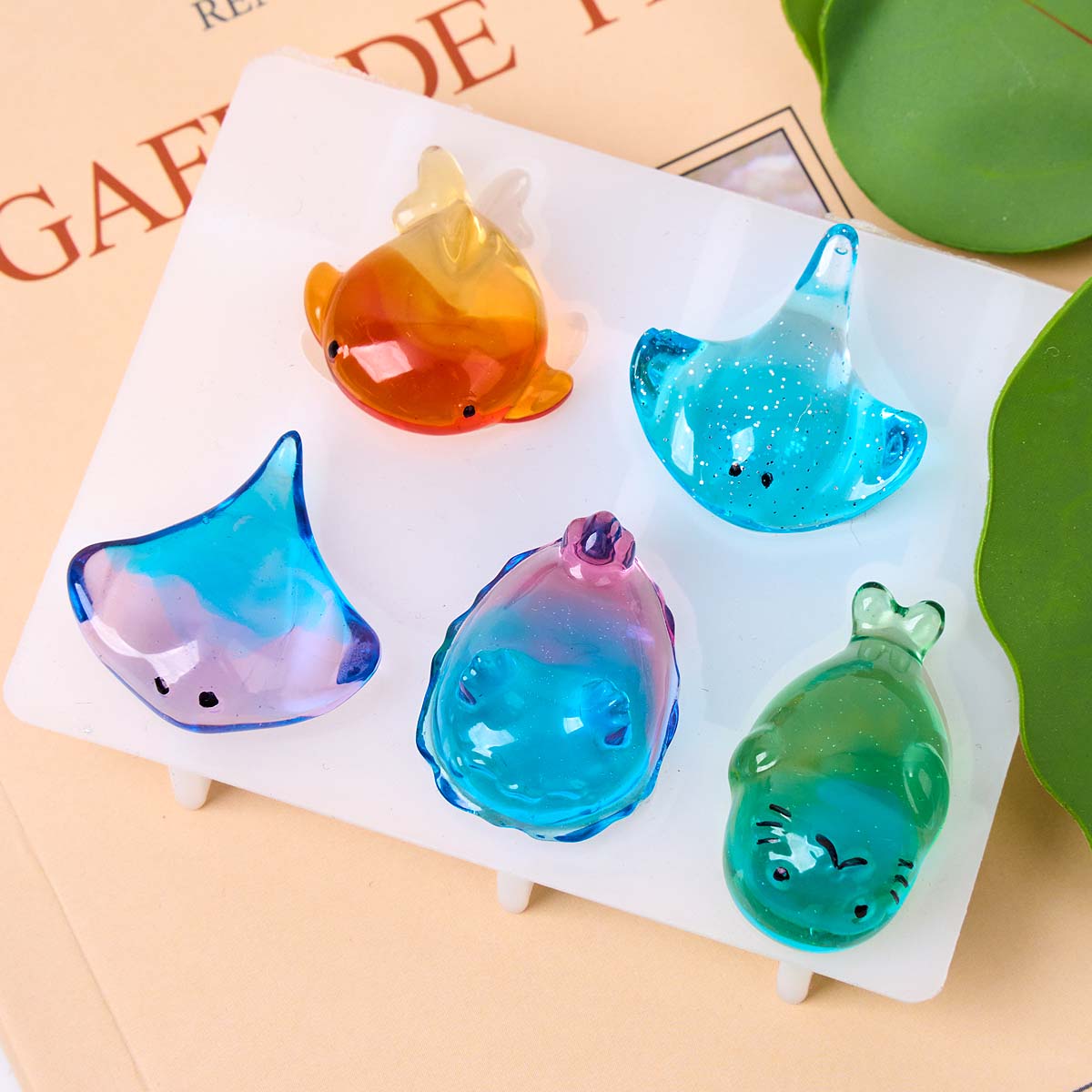 Molde de Silicone 3D de Raia M - Soap Making Kits avaliação e preço