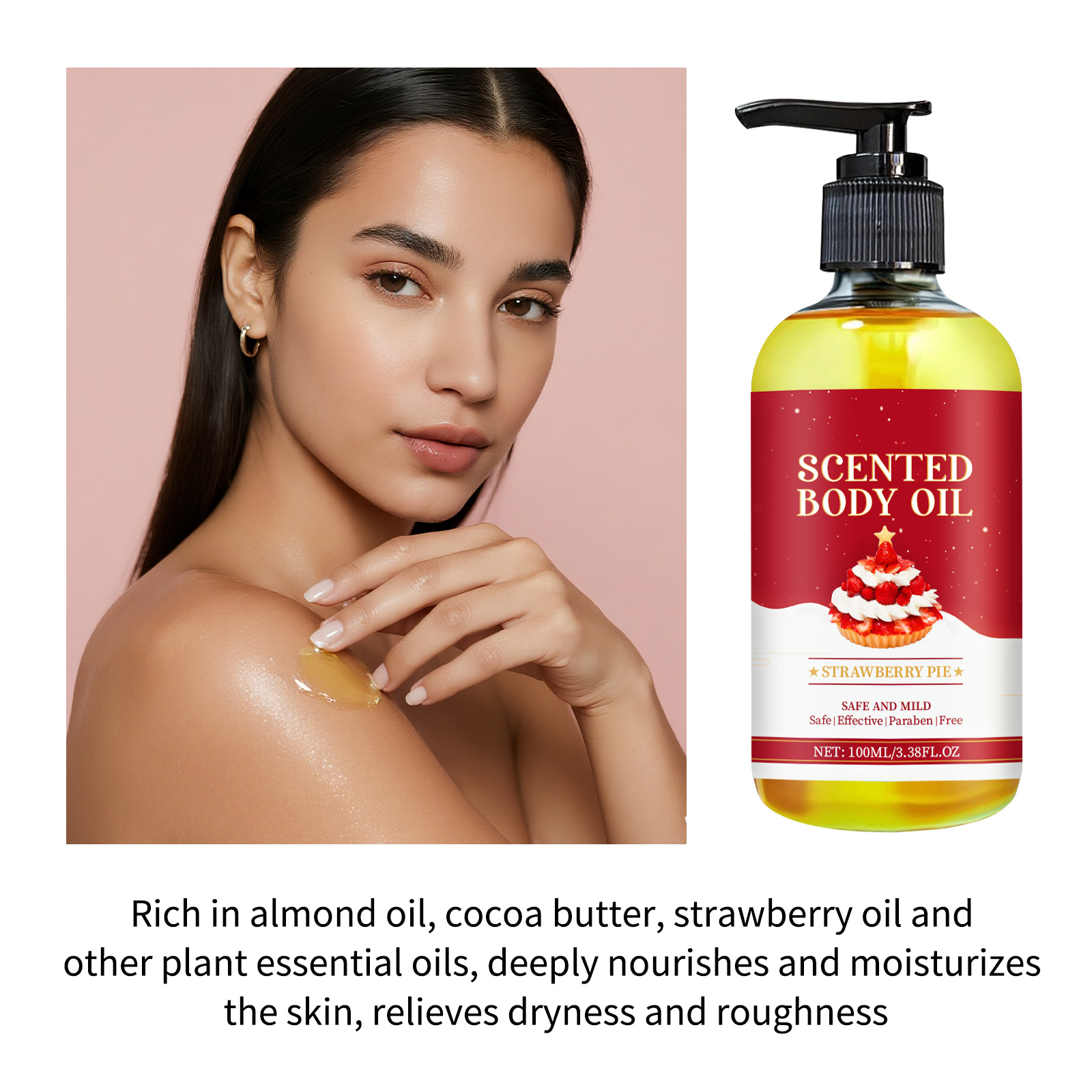100ml óleo corporal de bolo cr - Shea Butter Raw avaliação e preço