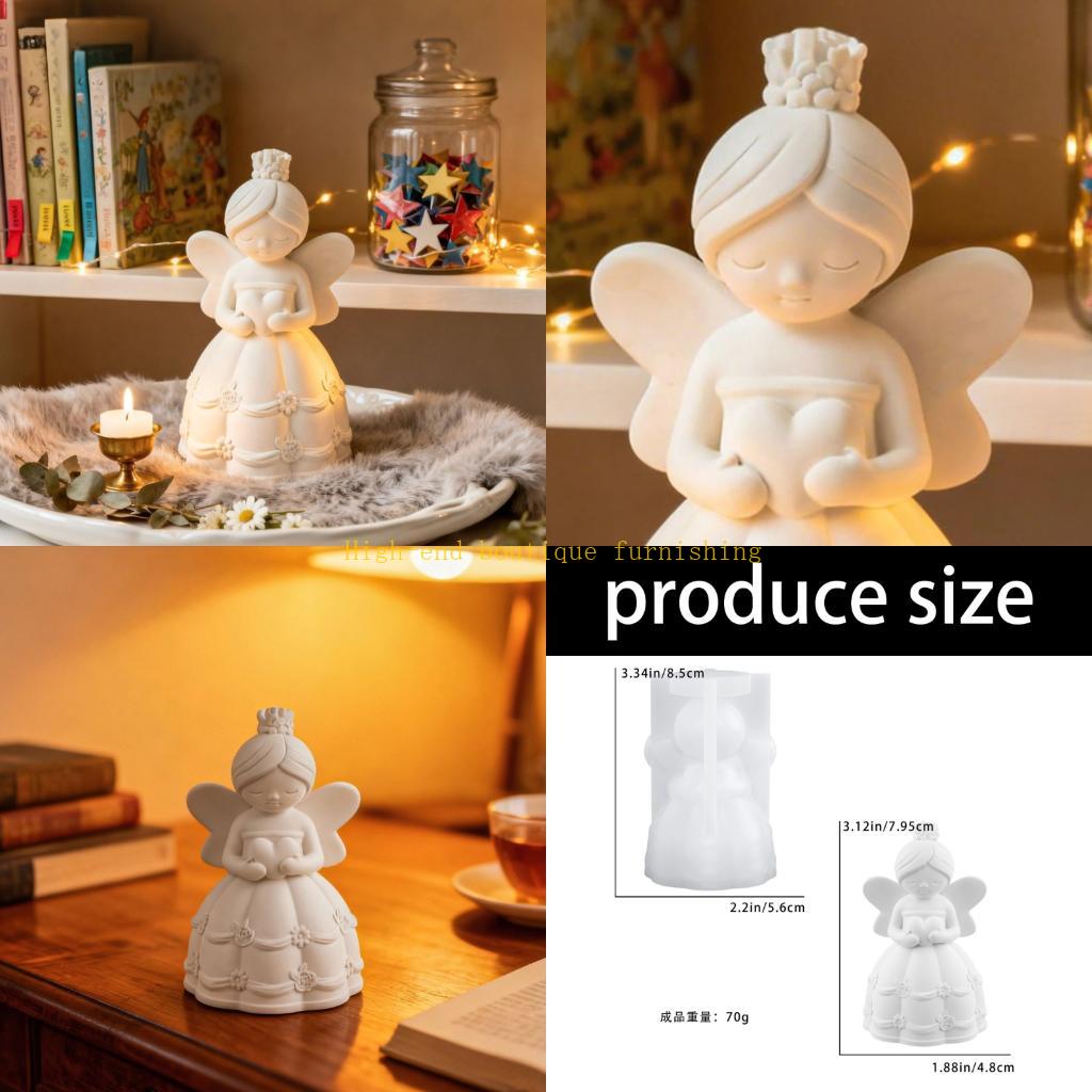 L9nb silicone princesa anjo bo - Quick Soap Making avaliação e preço